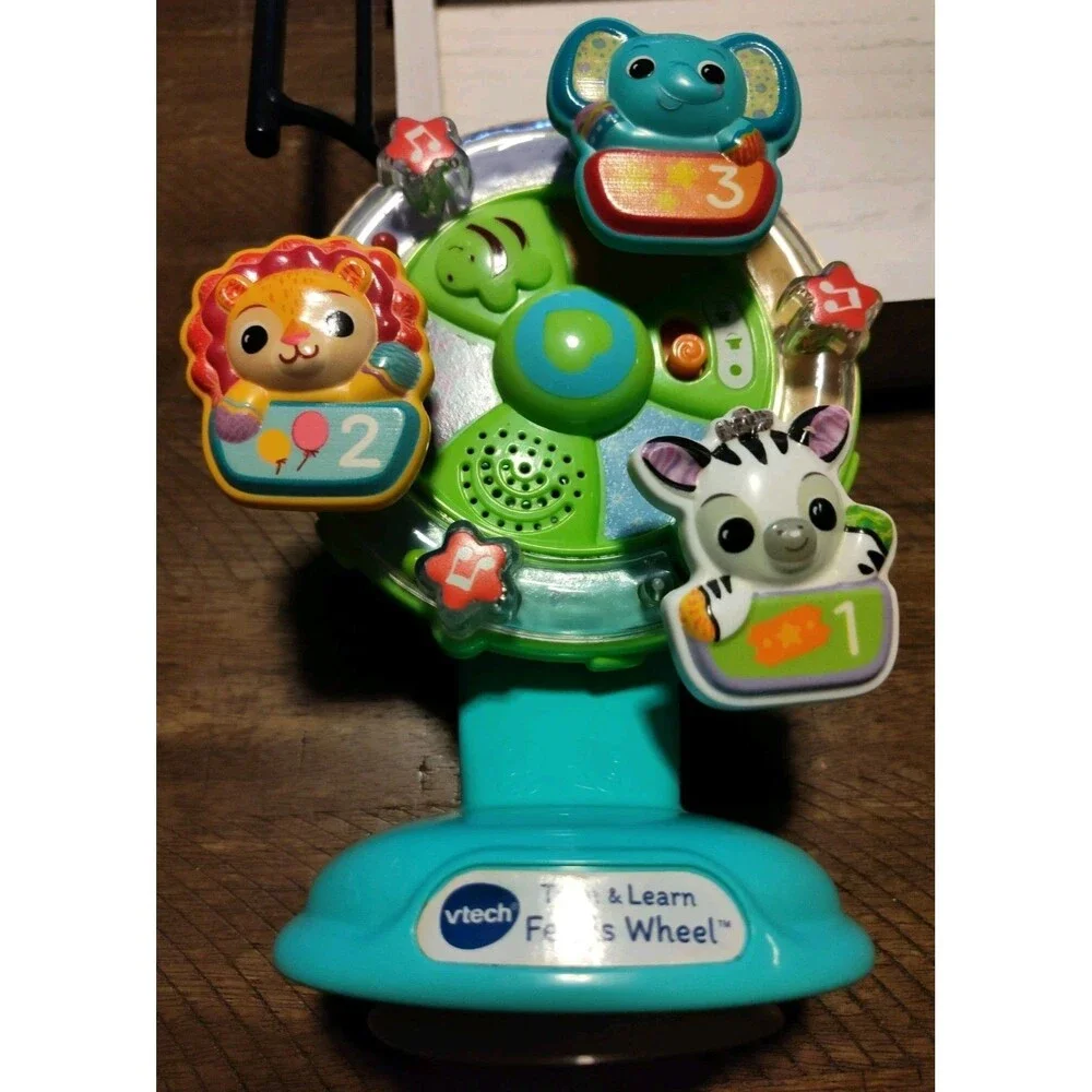 VTech Turn & Learn Ferris Wheel /Music• Lights• Sounds*Gently Used*